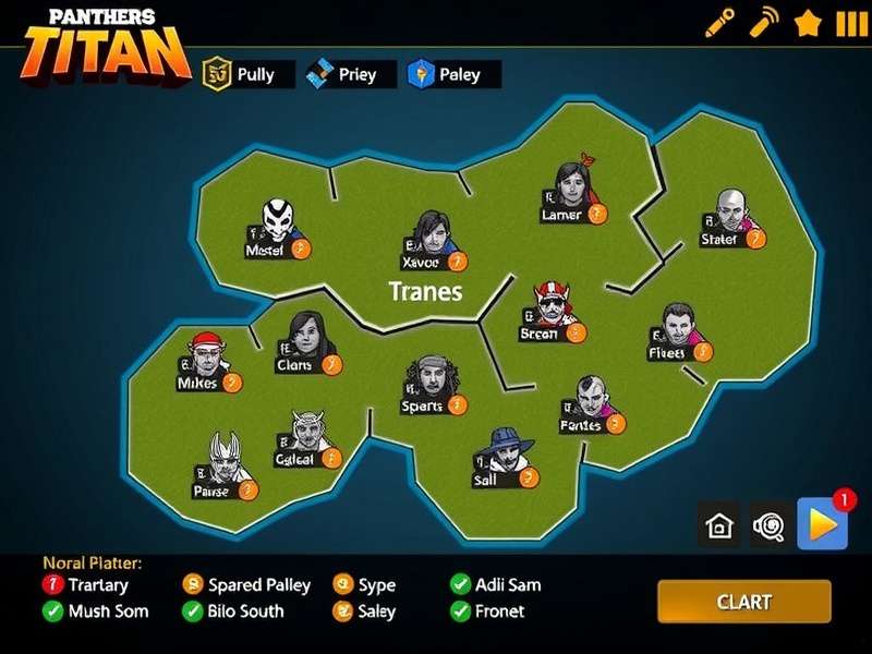 Parra Panthers Titan Strategy Interface